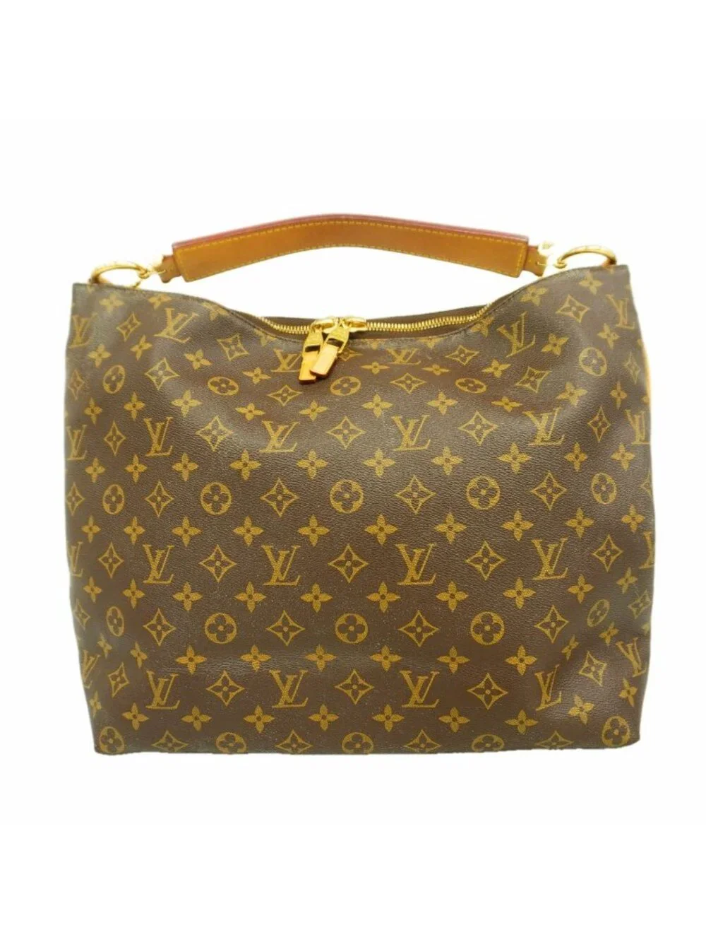 Louis Vuitton Shoulder Bag Monogram Sully MM Brown